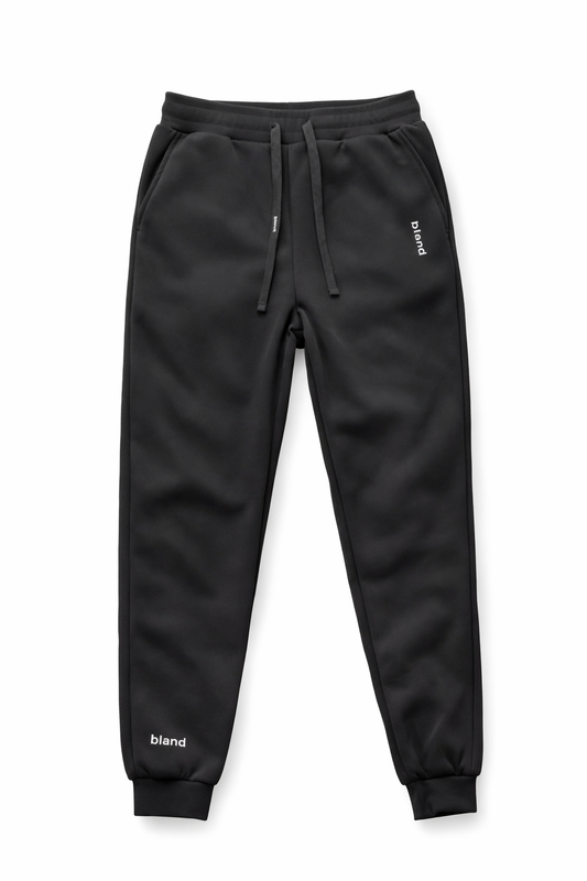 bland joggers - BLACK