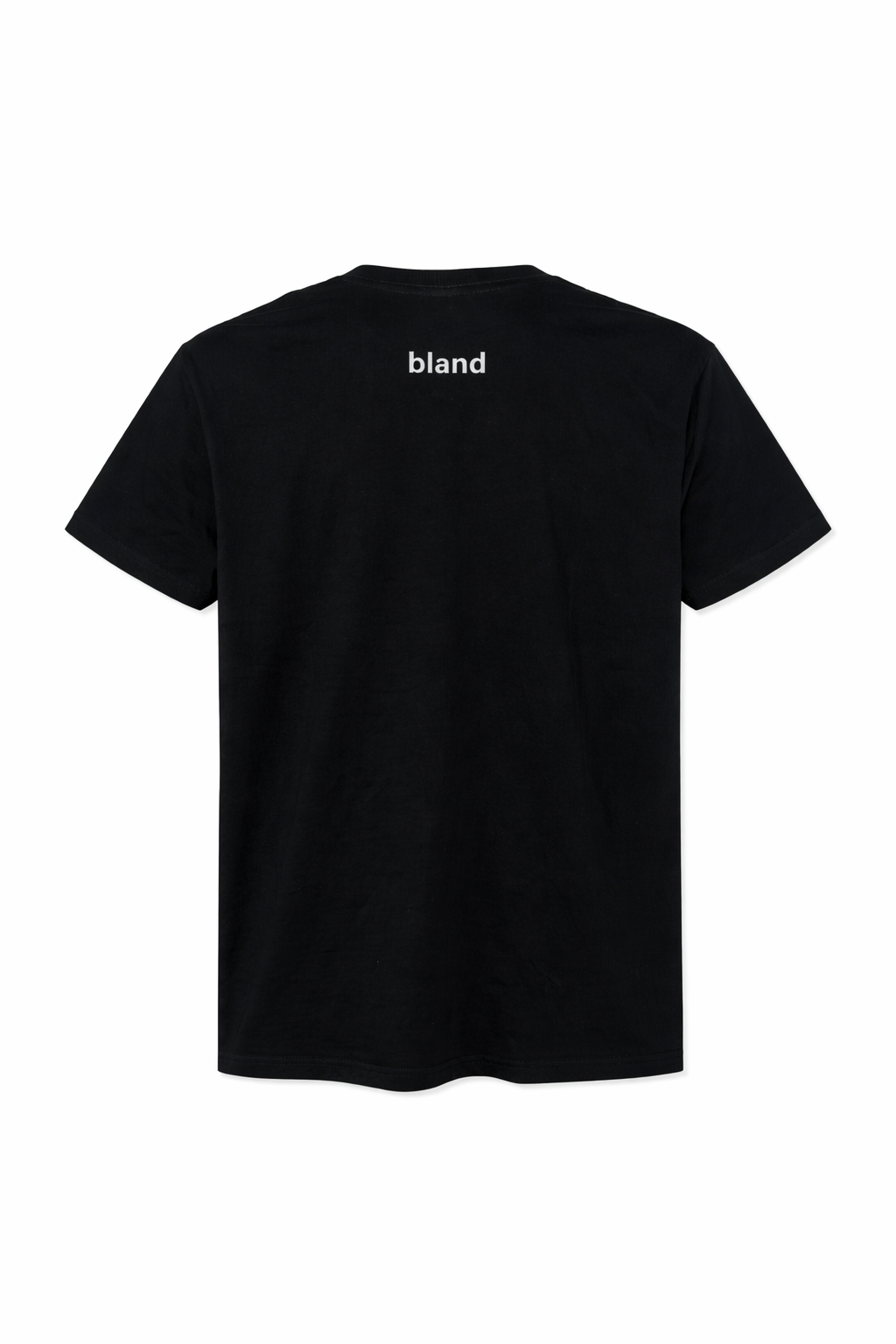 bland t-shirt - BLACK