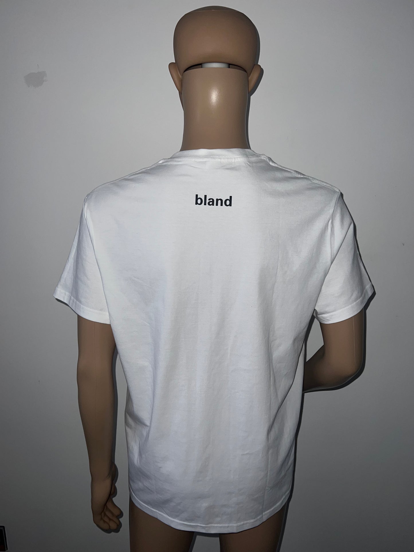 bland t-shirt - WHITE