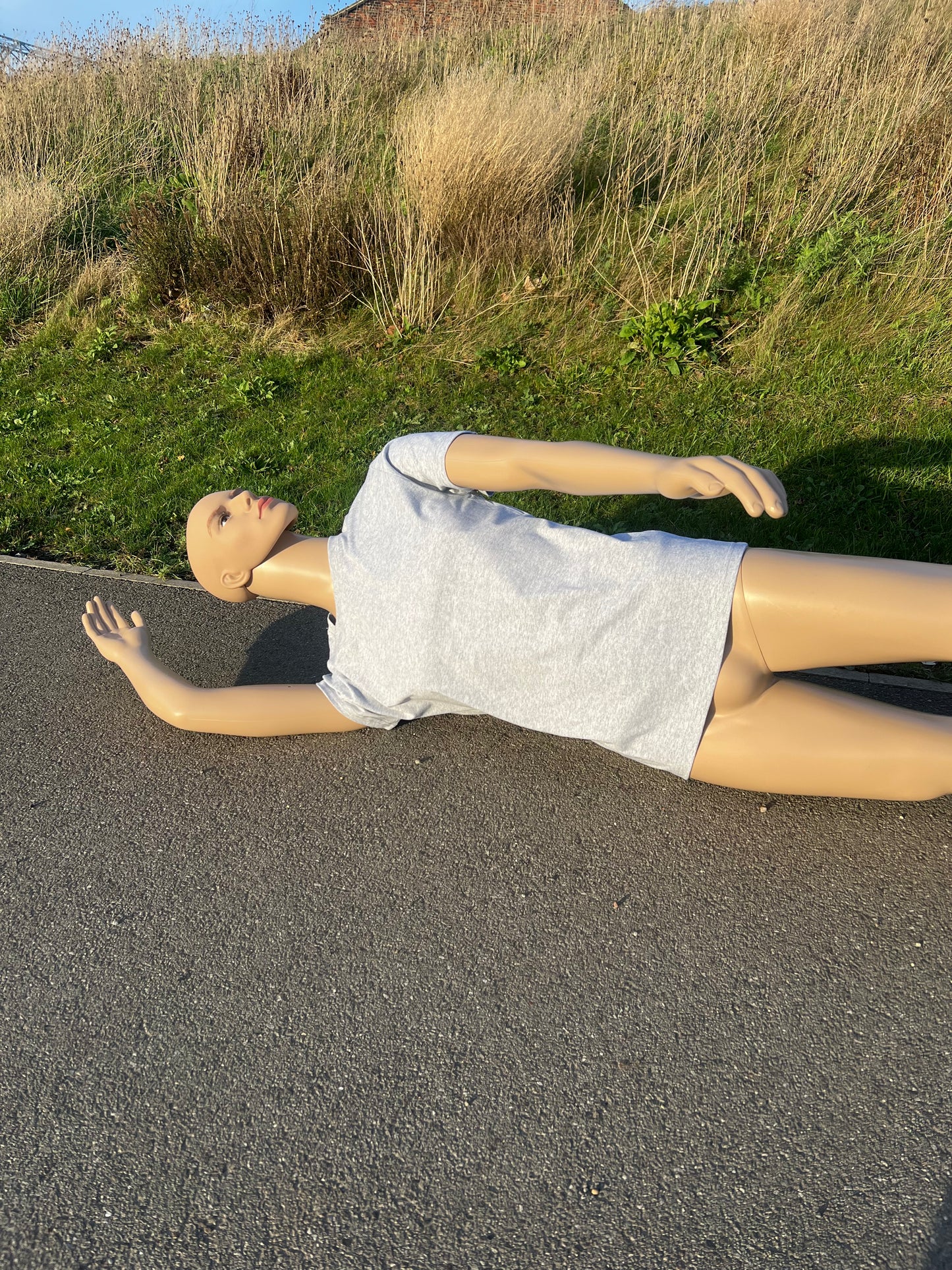 bland t-shirt - GREY