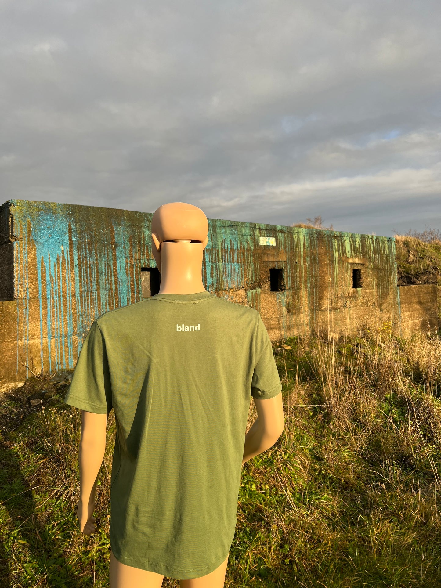 bland t-shirt - GREEN