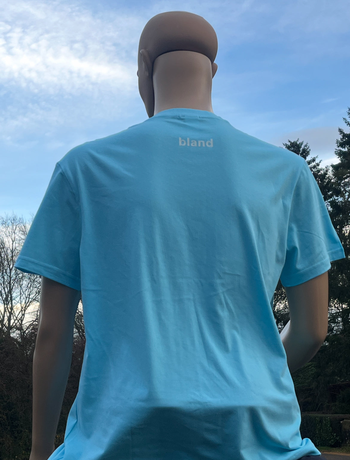 bland t-shirt - light BLUE