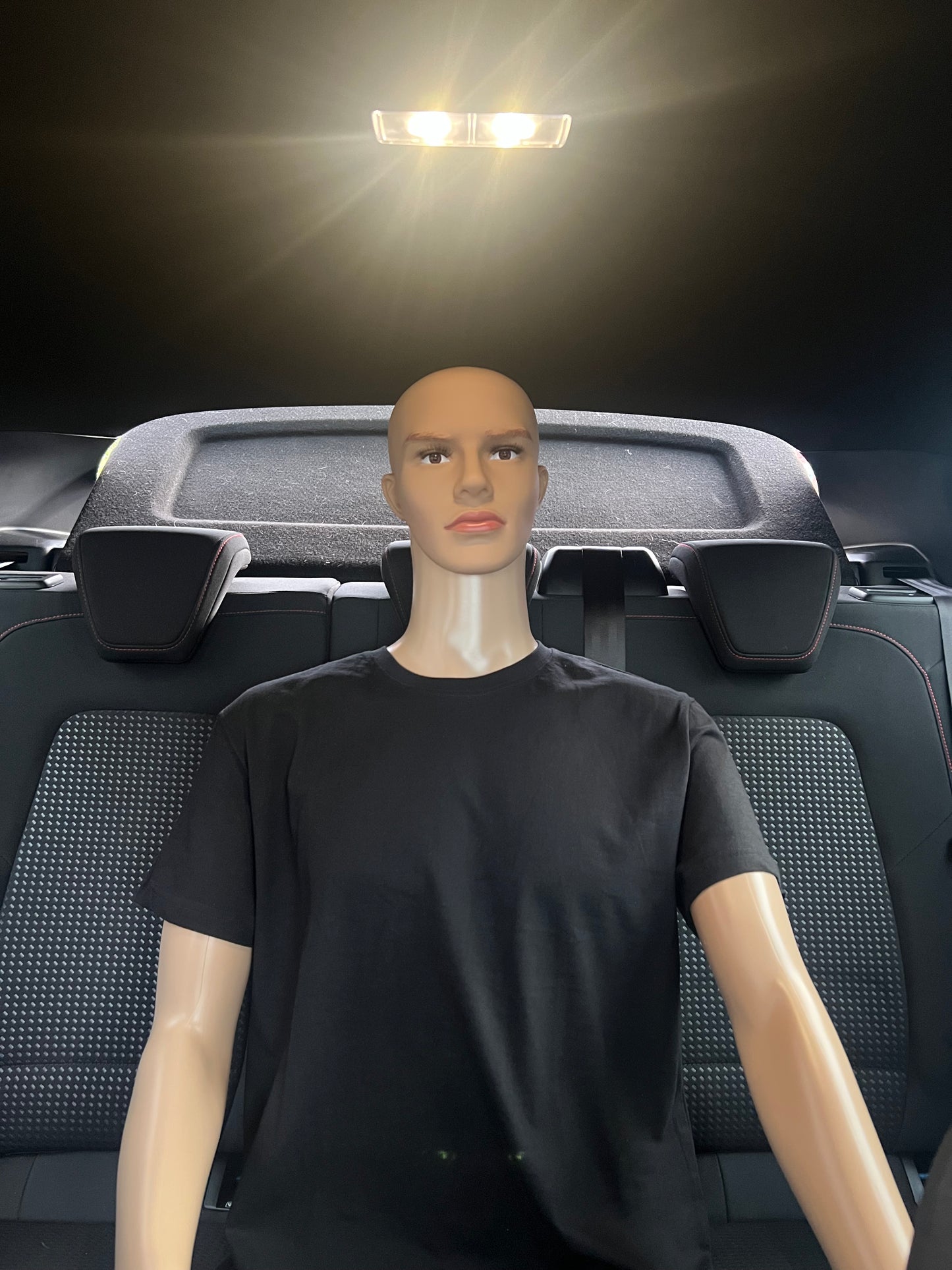 bland t-shirt - BLACK