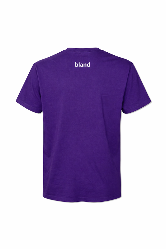 bland t-shirt - PURPLE