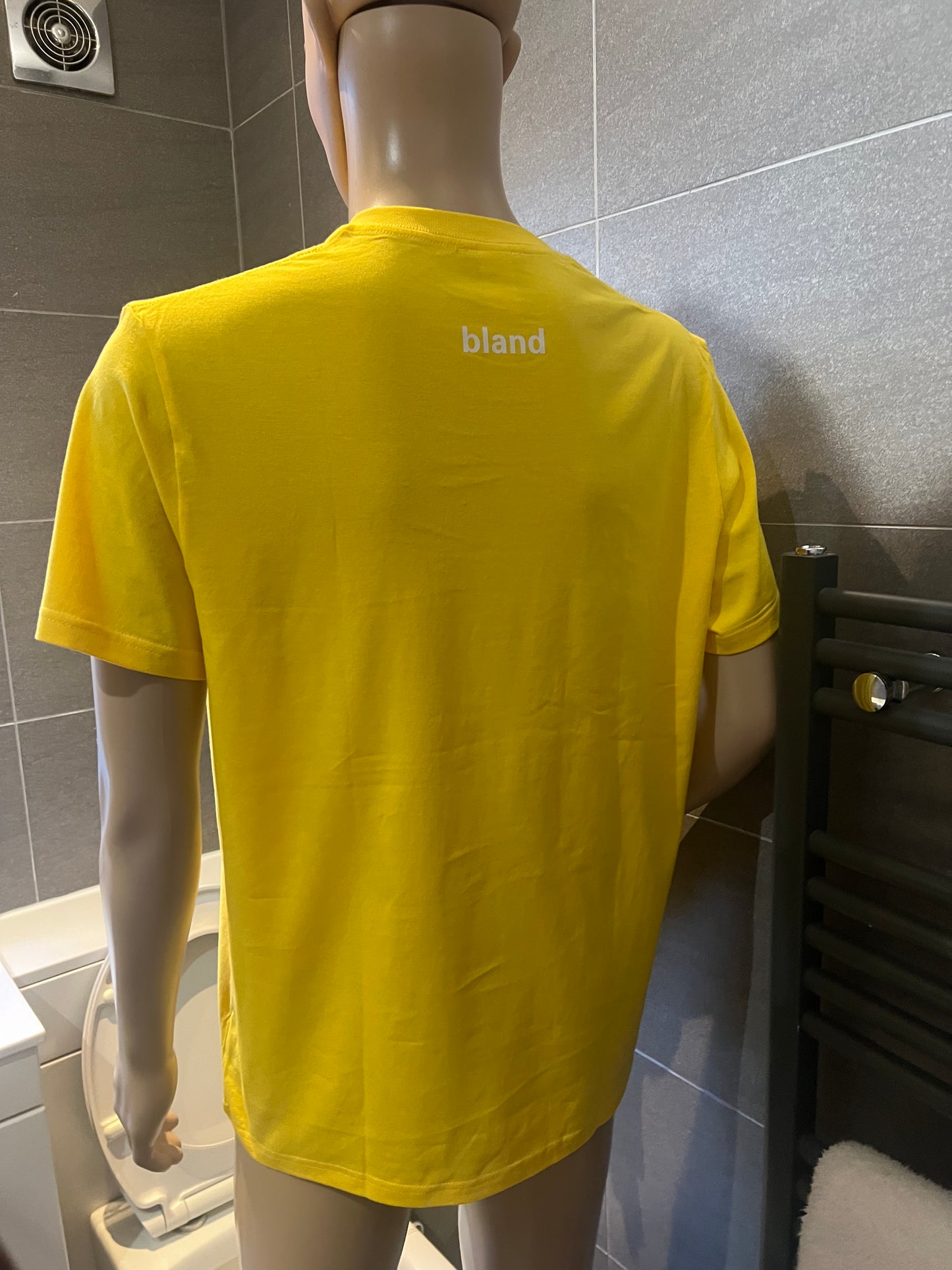 bland t-shirt - YELLOW
